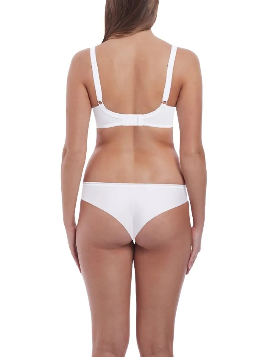 Starlight Side Support Bra - White