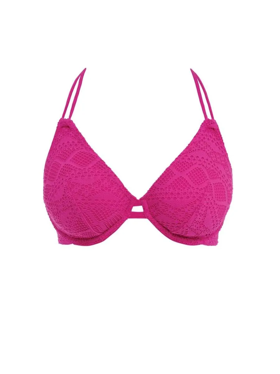 Sundance Halterneck Bikini Top - Orchid