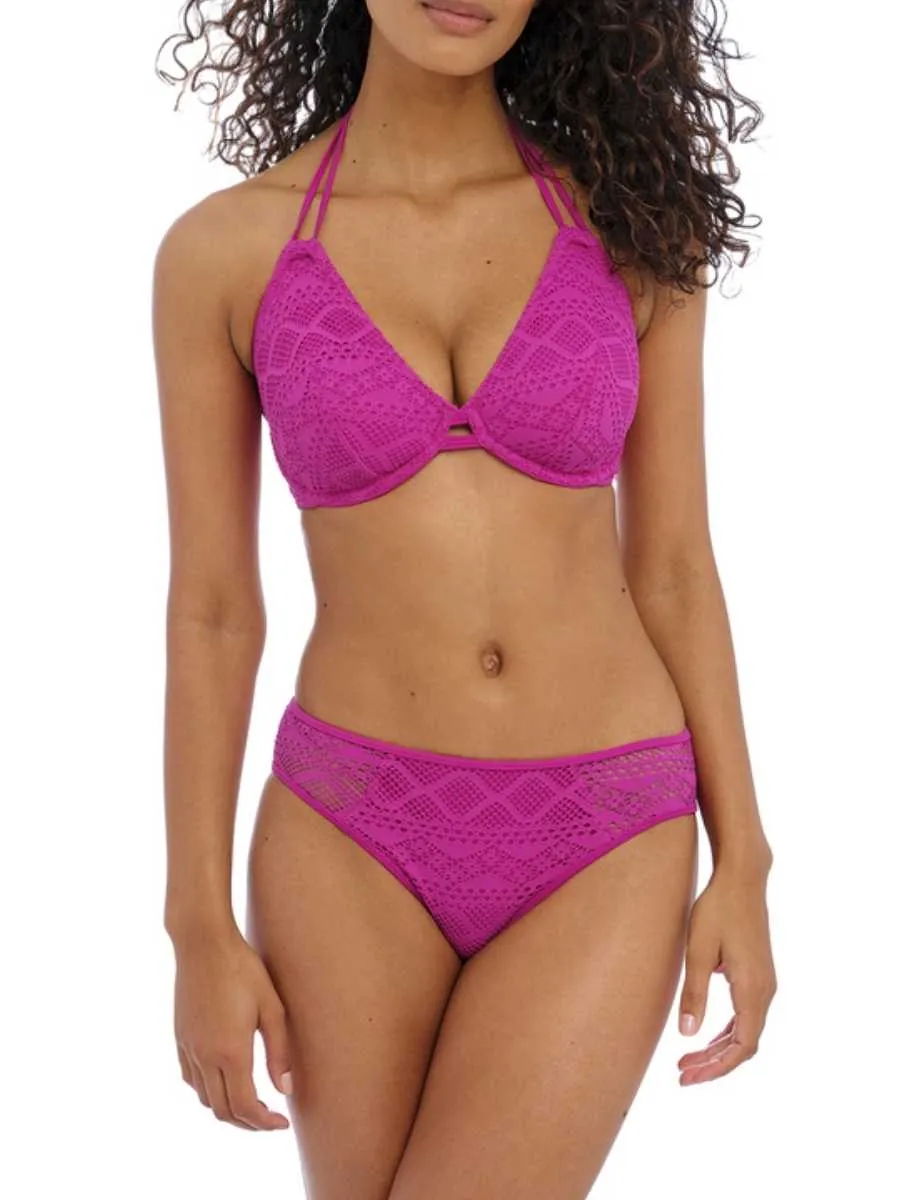 Sundance Halterneck Bikini Top - Orchid