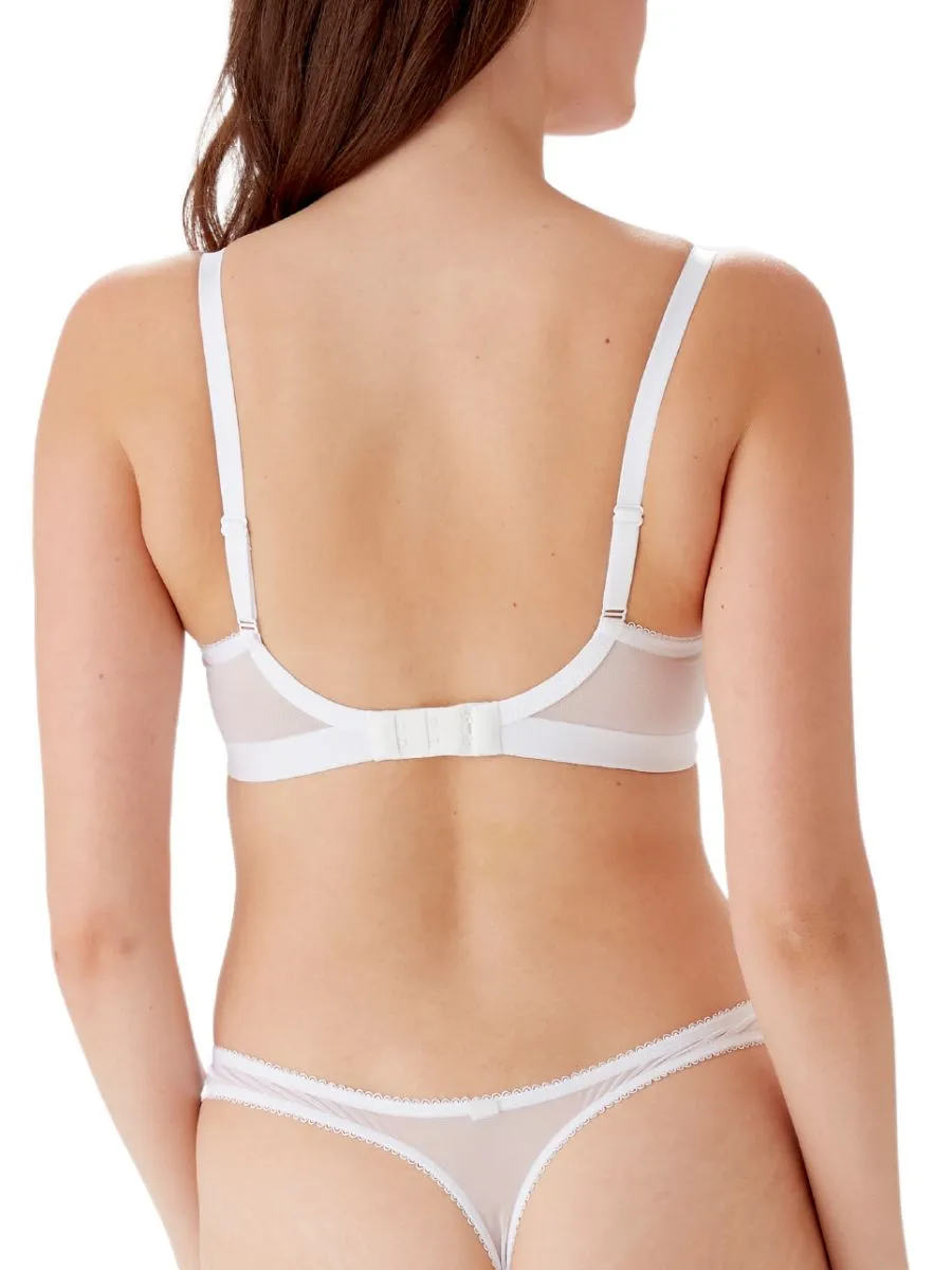Superboost Lace Wireless Bra - White