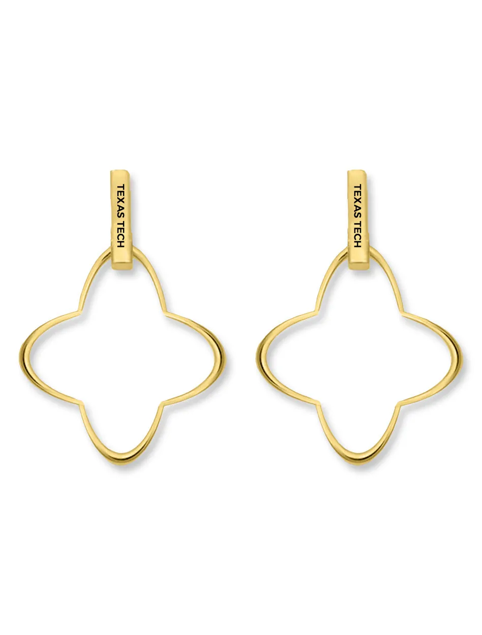 Texas Tech "Shiloh" Dangle Earrings