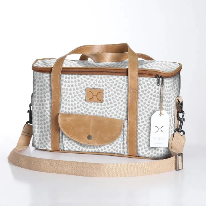 Thandana Laminated Fabric Caddy Cooler Bag