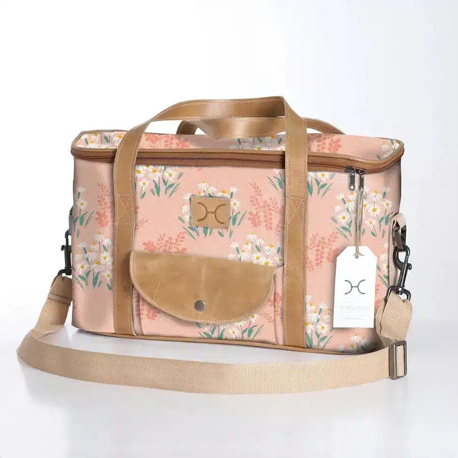 Thandana Laminated Fabric Caddy Cooler Bag