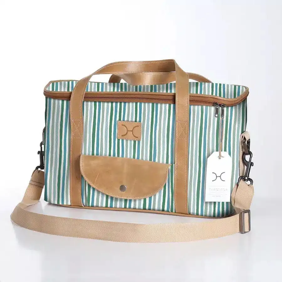 Thandana Laminated Fabric Caddy Cooler Bag