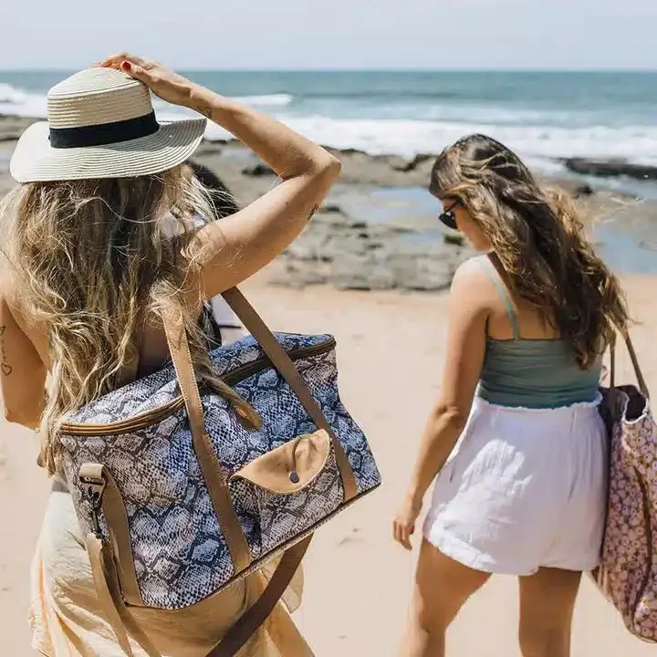 Thandana Laminated Fabric Caddy Cooler Bag