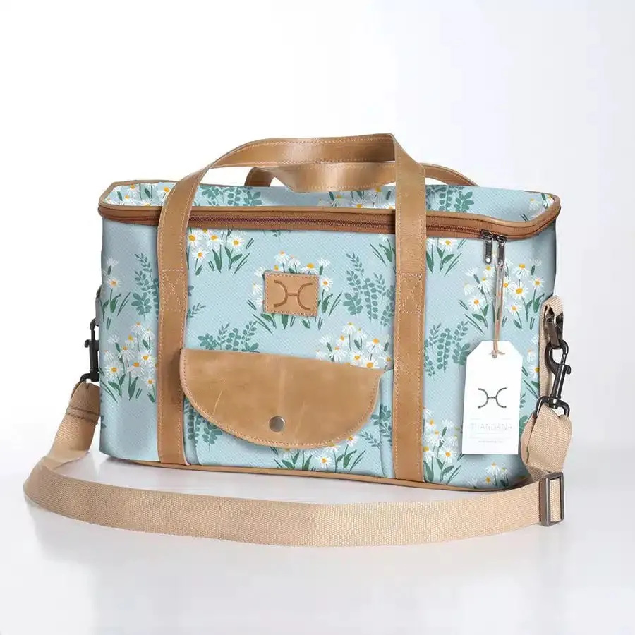 Thandana Laminated Fabric Caddy Cooler Bag