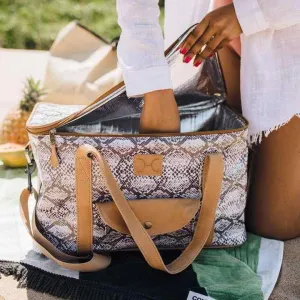 Thandana Laminated Fabric Caddy Cooler Bag