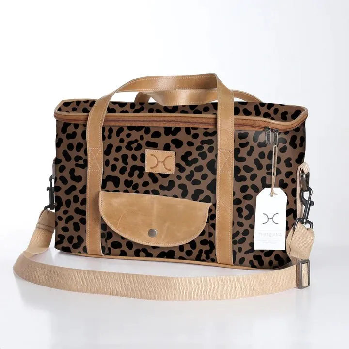Thandana Laminated Fabric Caddy Cooler Bag