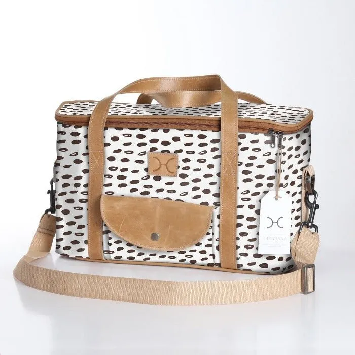 Thandana Laminated Fabric Caddy Cooler Bag