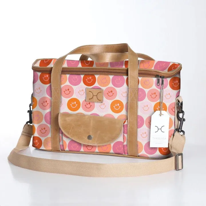 Thandana Laminated Fabric Caddy Cooler Bag