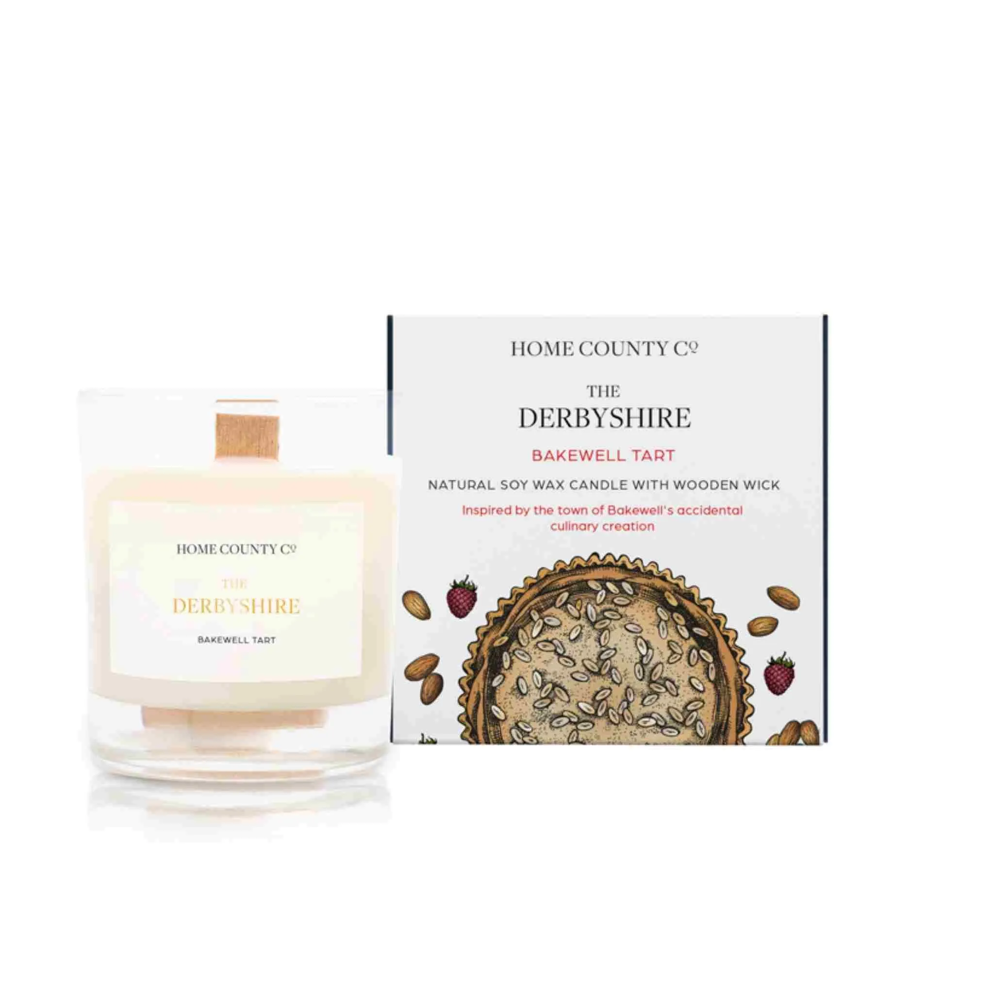 The Derbyshire - Bakewell Tart Candle