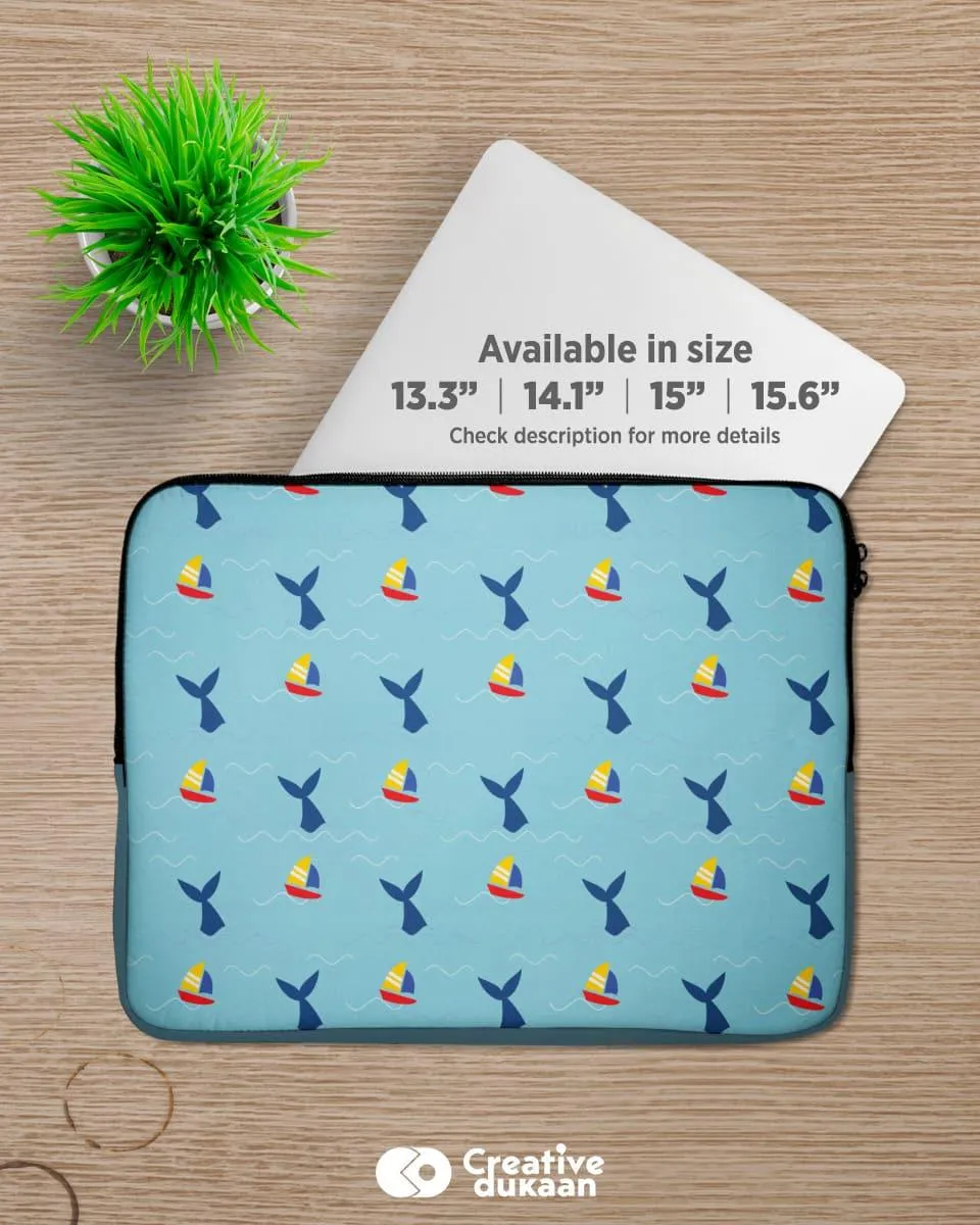 The Kai quirky laptop sleeve bag