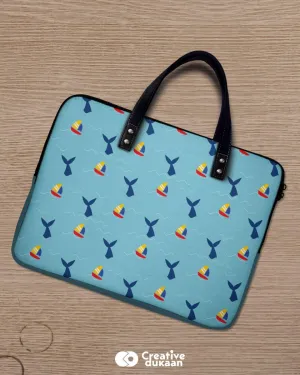 The Kai quirky laptop sleeve bag