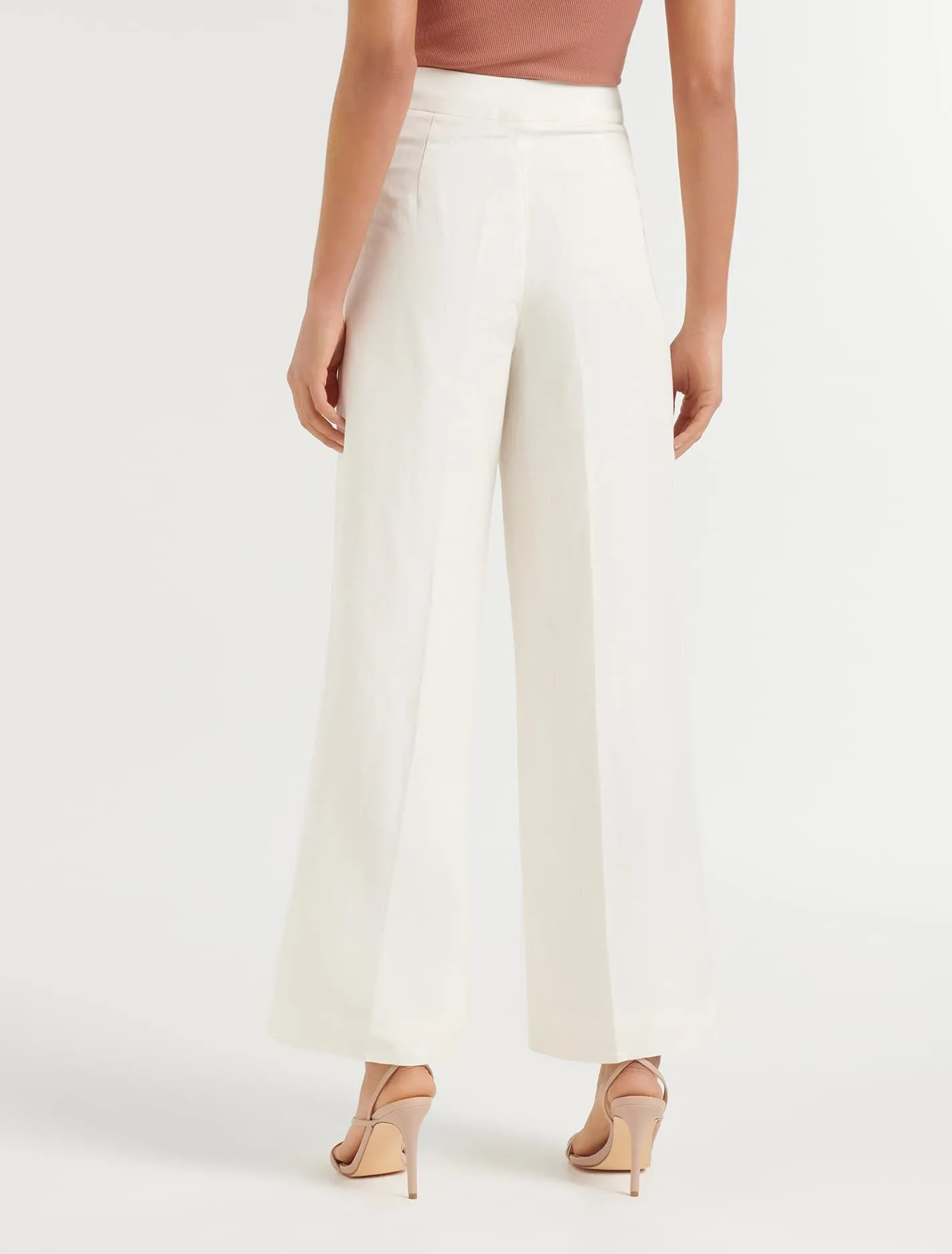 Tiara Linen Wide Leg Pant