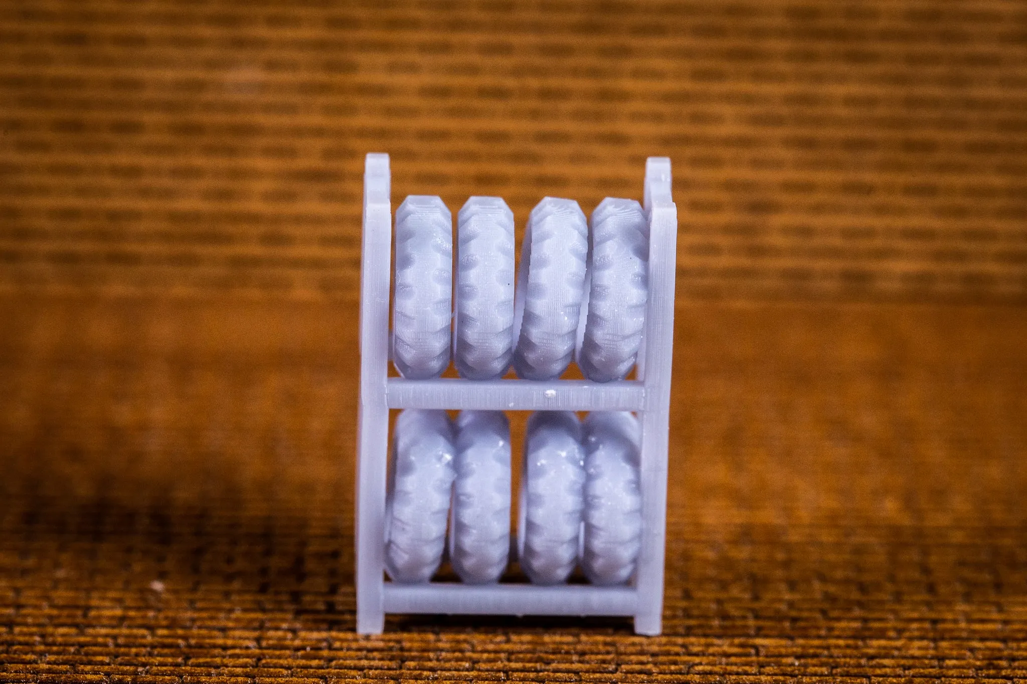Tire Rack (Truck Tires) - HO Scale