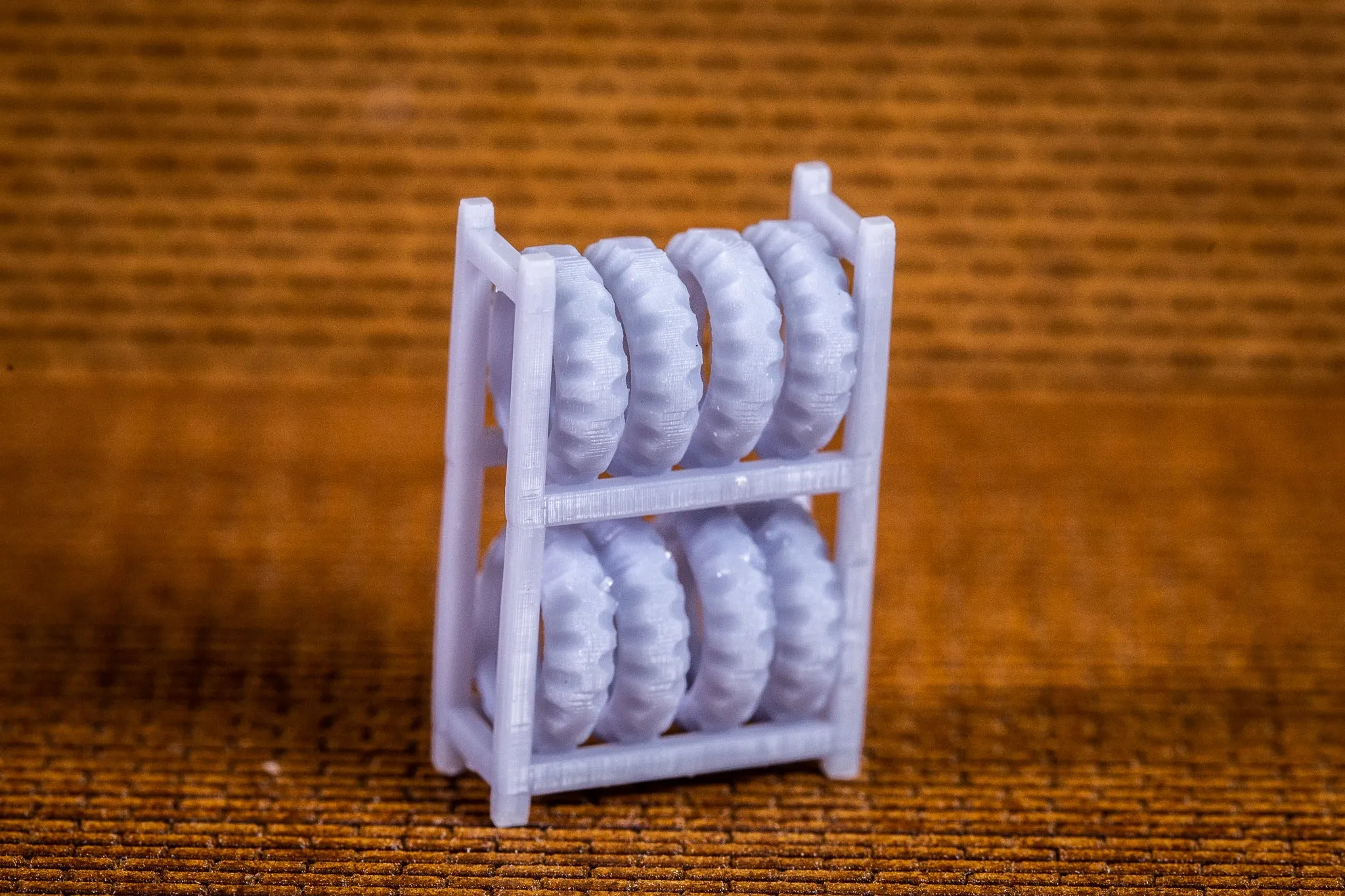 Tire Rack (Truck Tires) - HO Scale