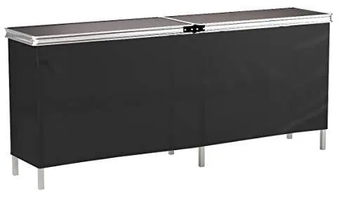 Trademark Innovations Portable Bar Table, Black