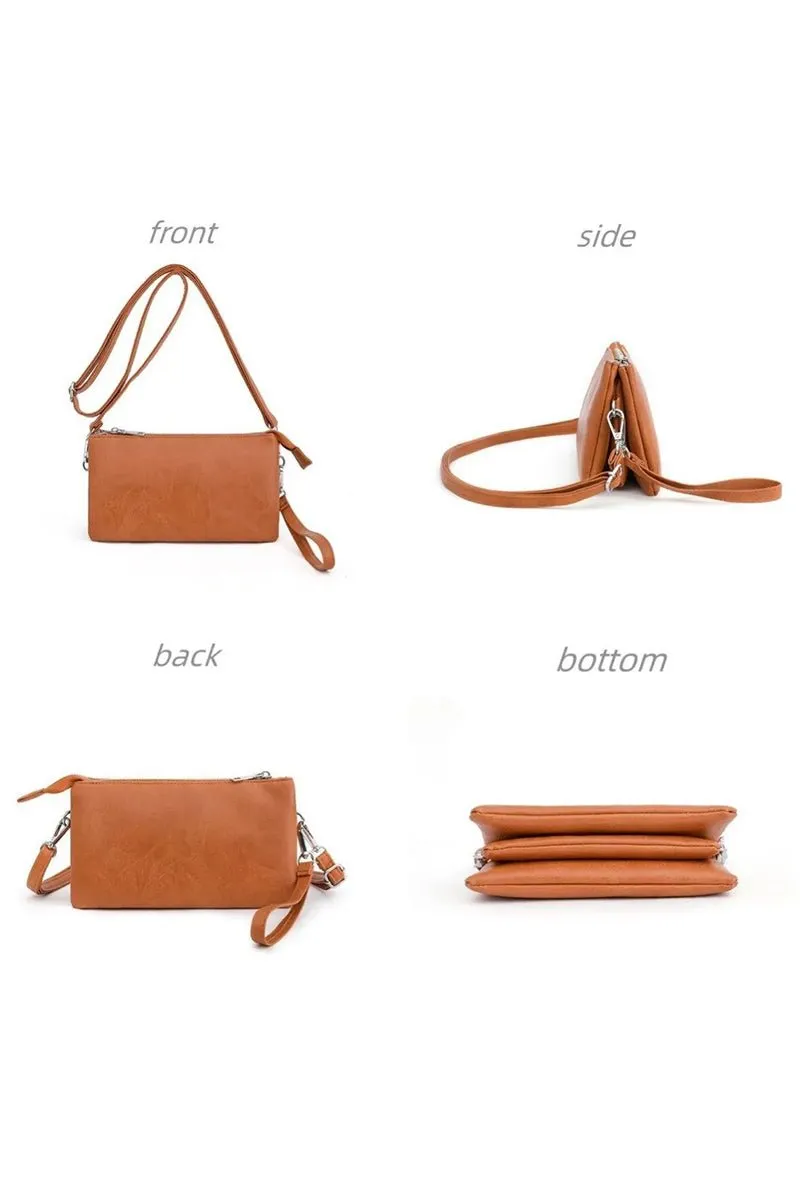 Trinity 3-in-1 Clutch Crossbody Purse