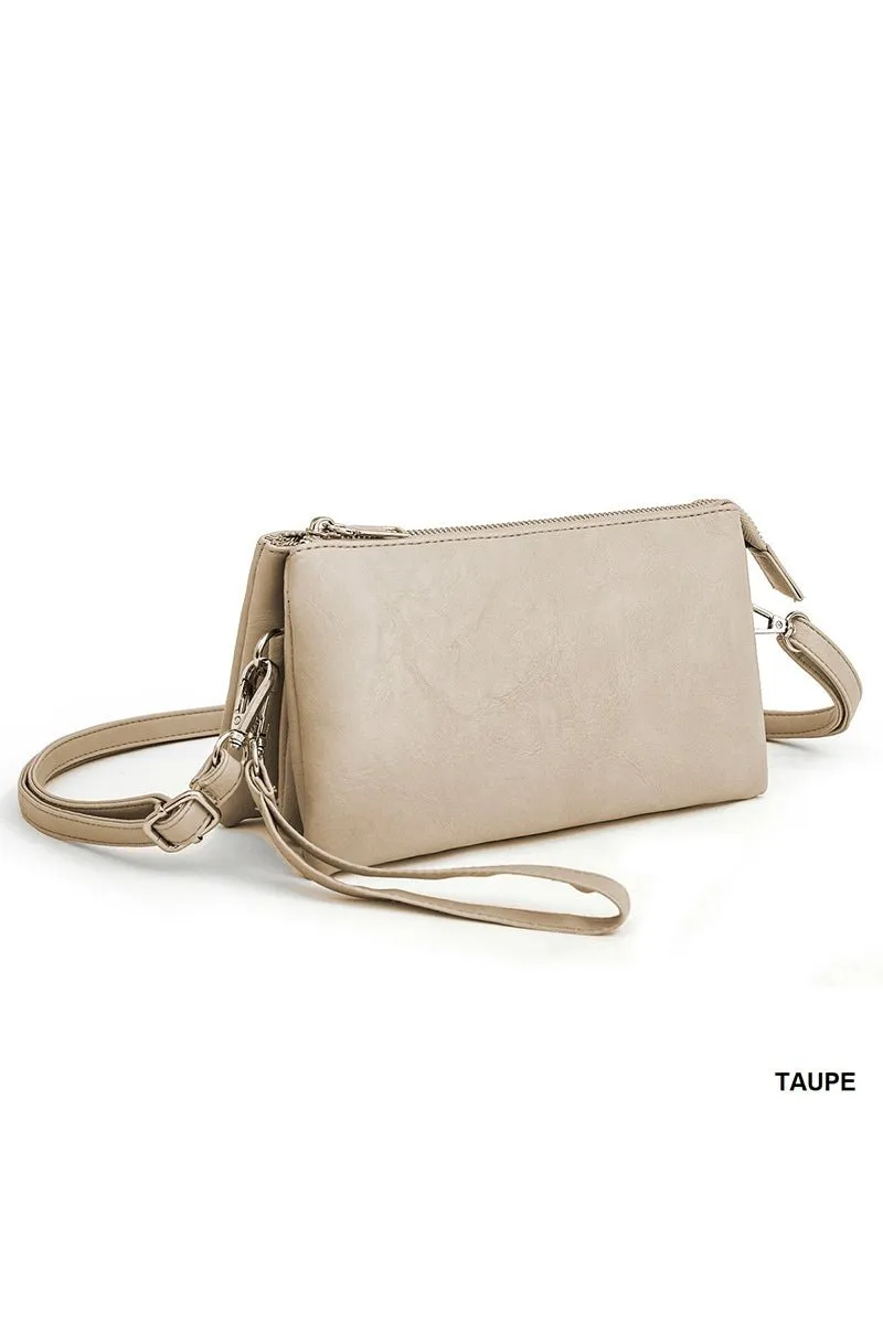 Trinity 3-in-1 Clutch Crossbody Purse