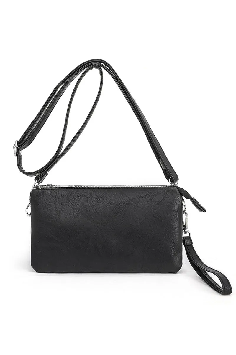 Trinity 3-in-1 Clutch Crossbody Purse