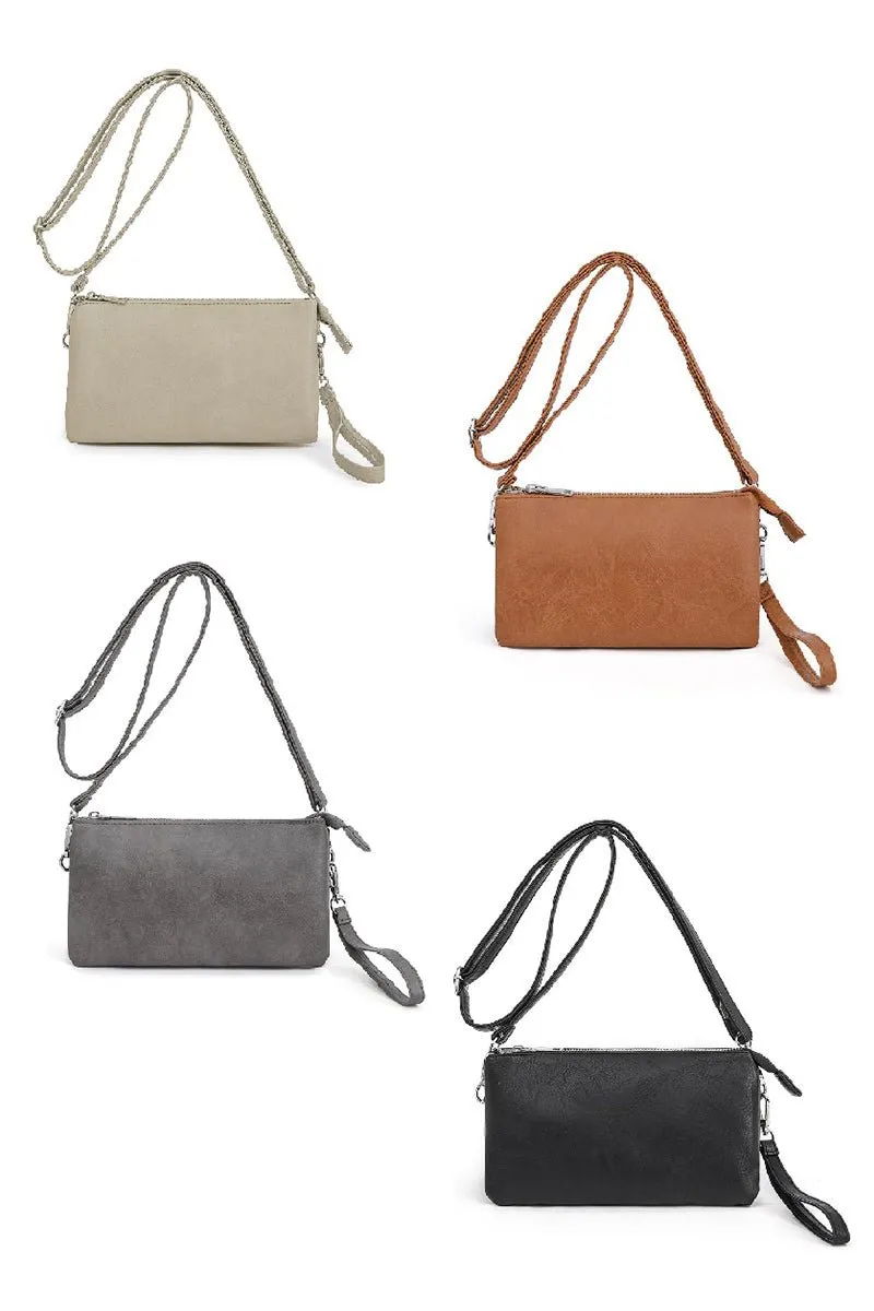 Trinity 3-in-1 Clutch Crossbody Purse