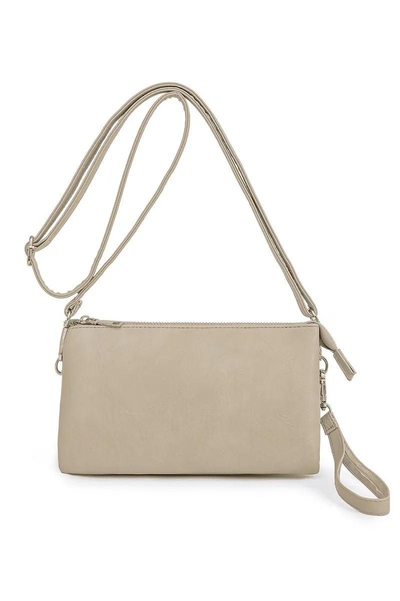 Trinity 3-in-1 Clutch Crossbody Purse