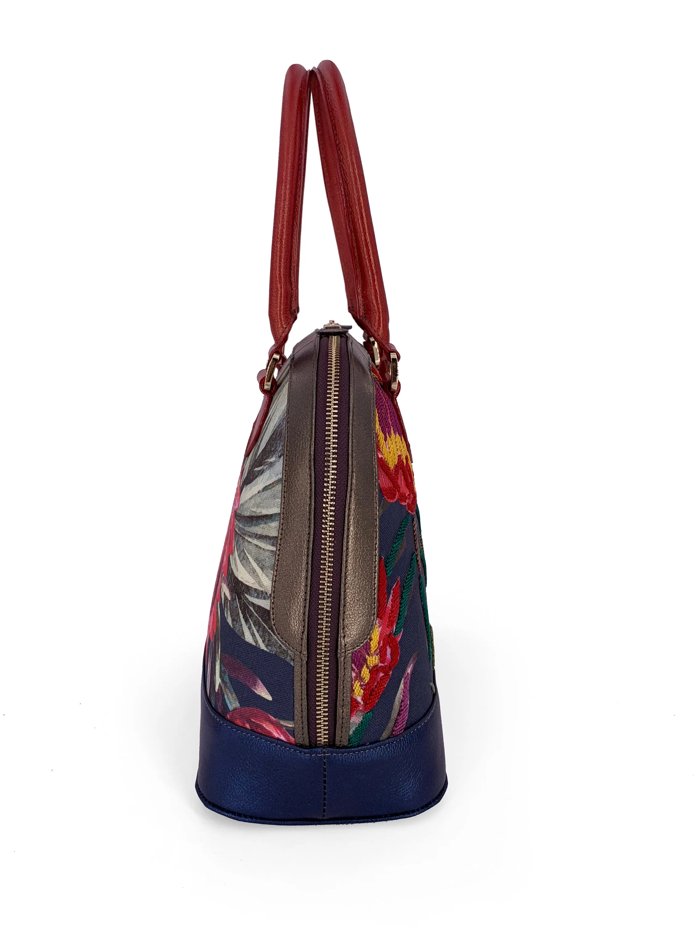 TROPICALIA AZUL-ROJO HANDBAG