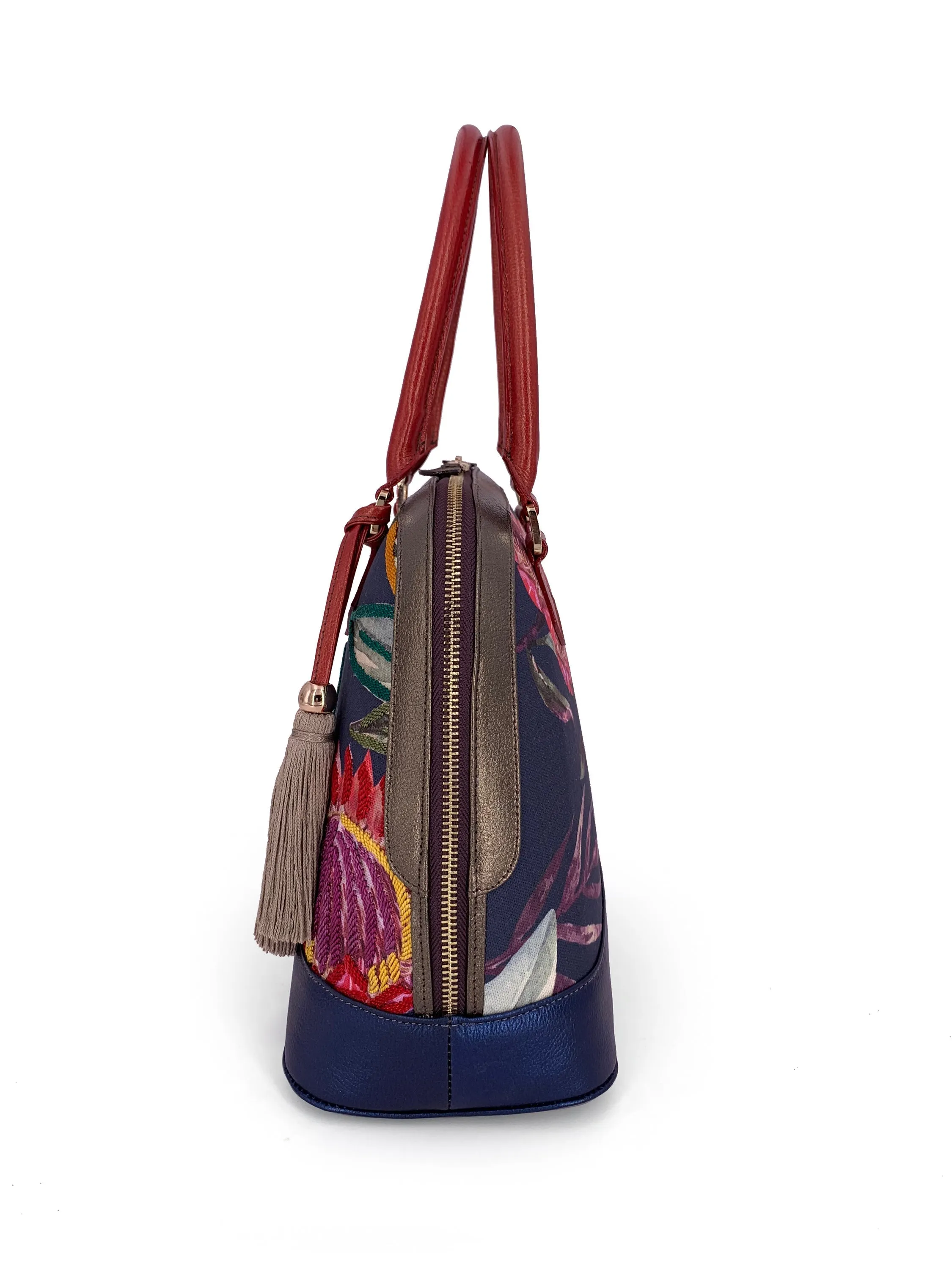 TROPICALIA AZUL-ROJO HANDBAG