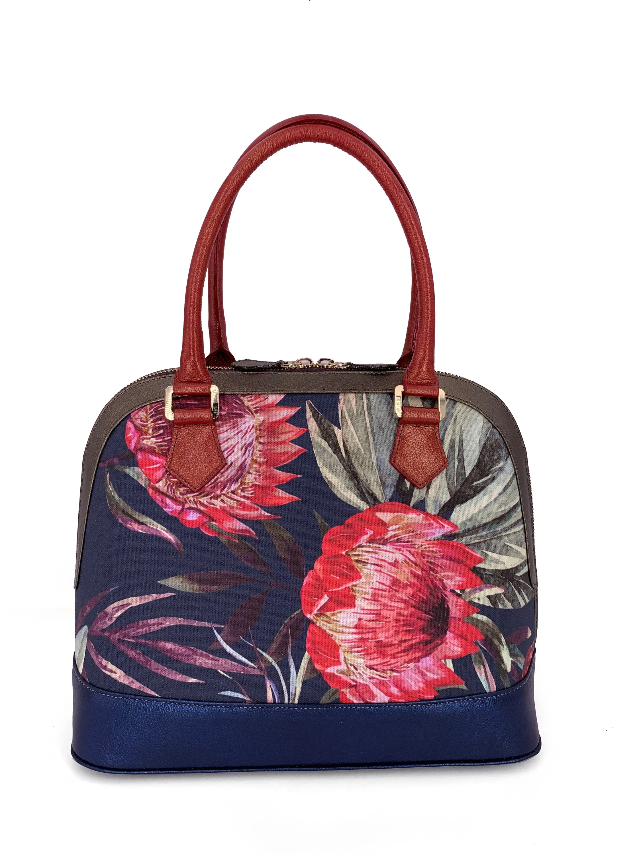 TROPICALIA AZUL-ROJO HANDBAG