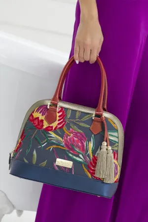 TROPICALIA AZUL-ROJO HANDBAG