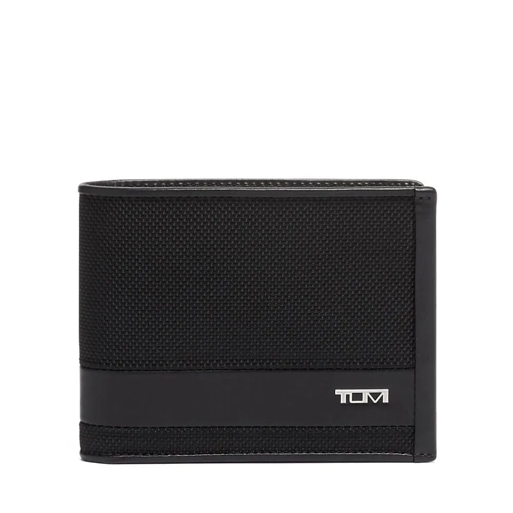 Tumi Global Wallet with Coin Pocket Black