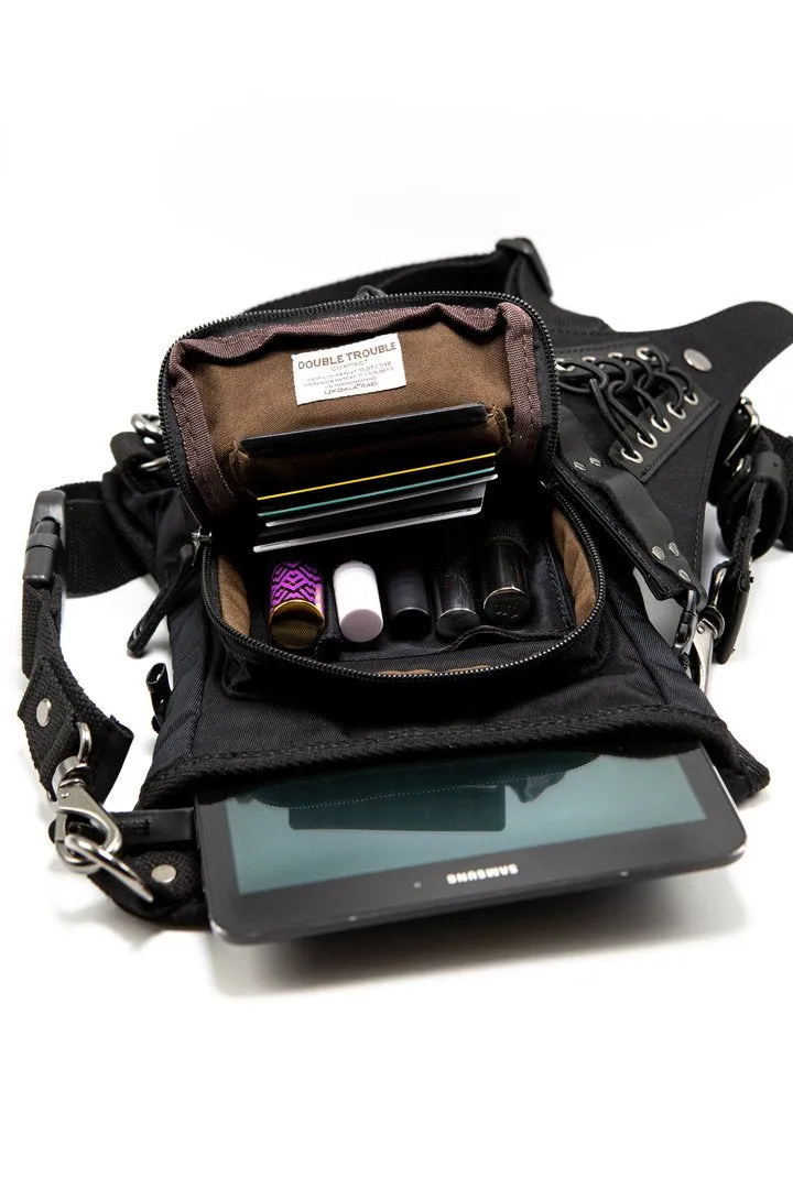Ukoala Double Trouble Black Compact