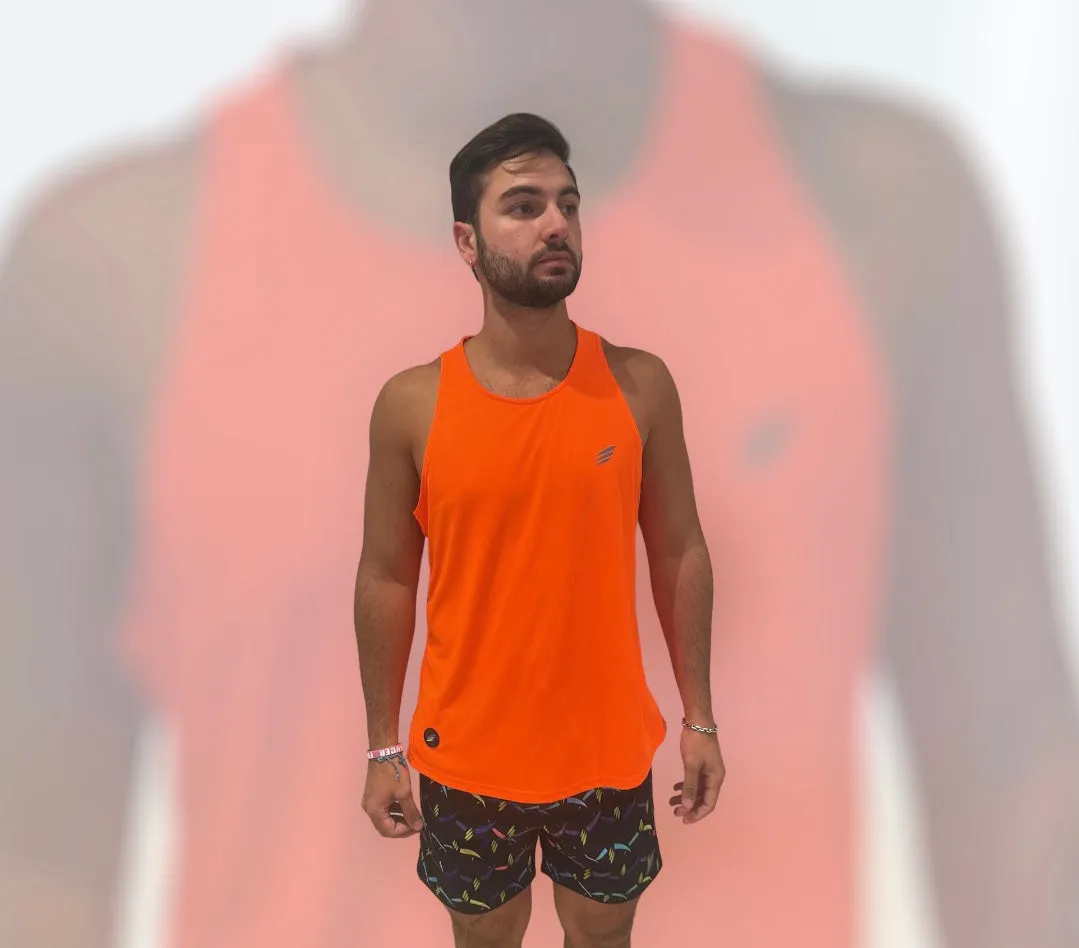 Unisex Training Tank with Reflective Details