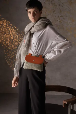 Unty Belt Bag Alpaca & Wool Color Grey