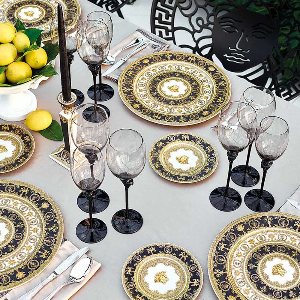 Versace meets Rosenthal I Love Baroque Service plate diam. 33 cm. black