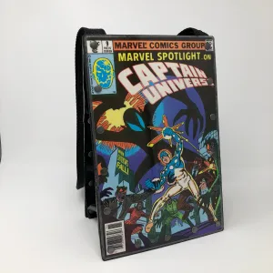 Vintage Comic Book Purse - Captain Universe 1980
