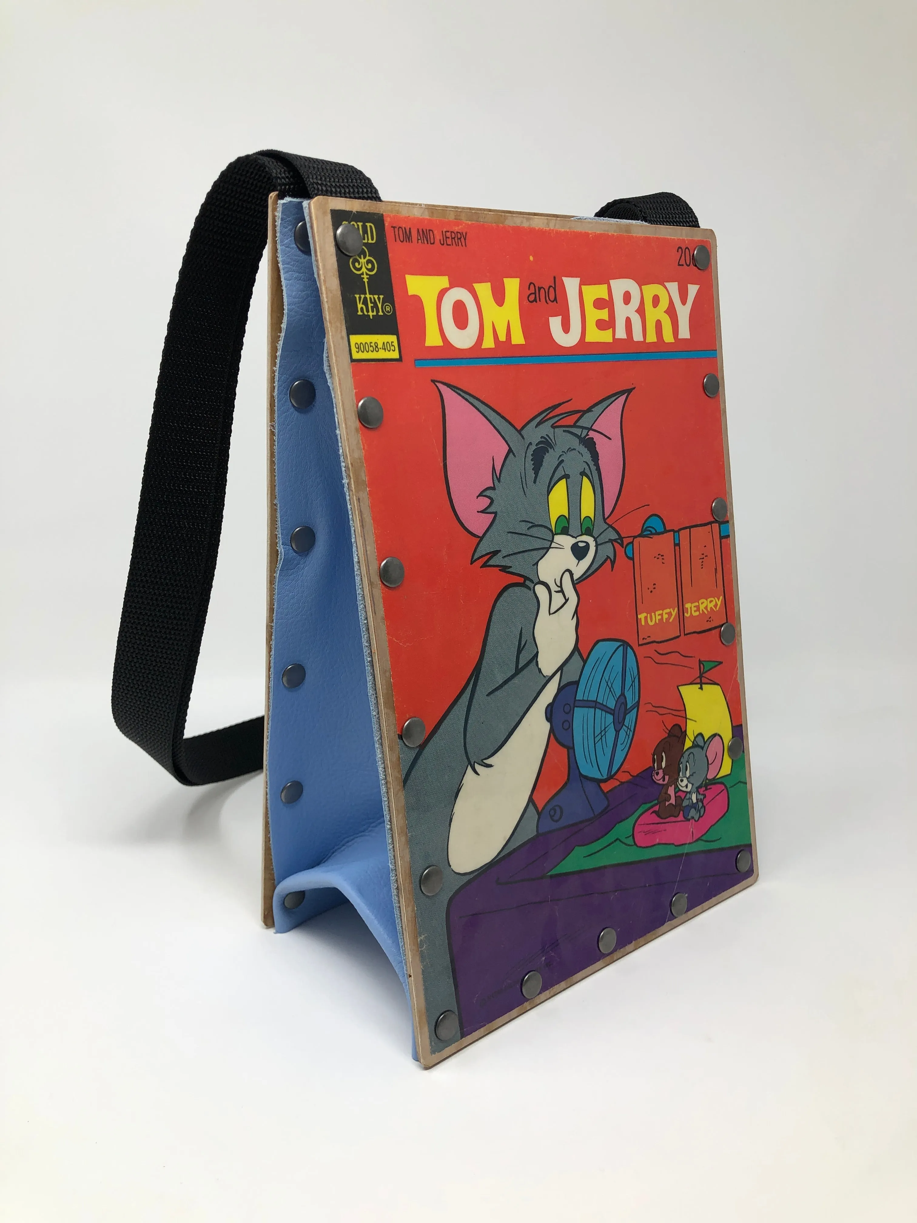 Vintage Gold Key Cartoon Comic Book Purse - Tom and Jerry May 1974