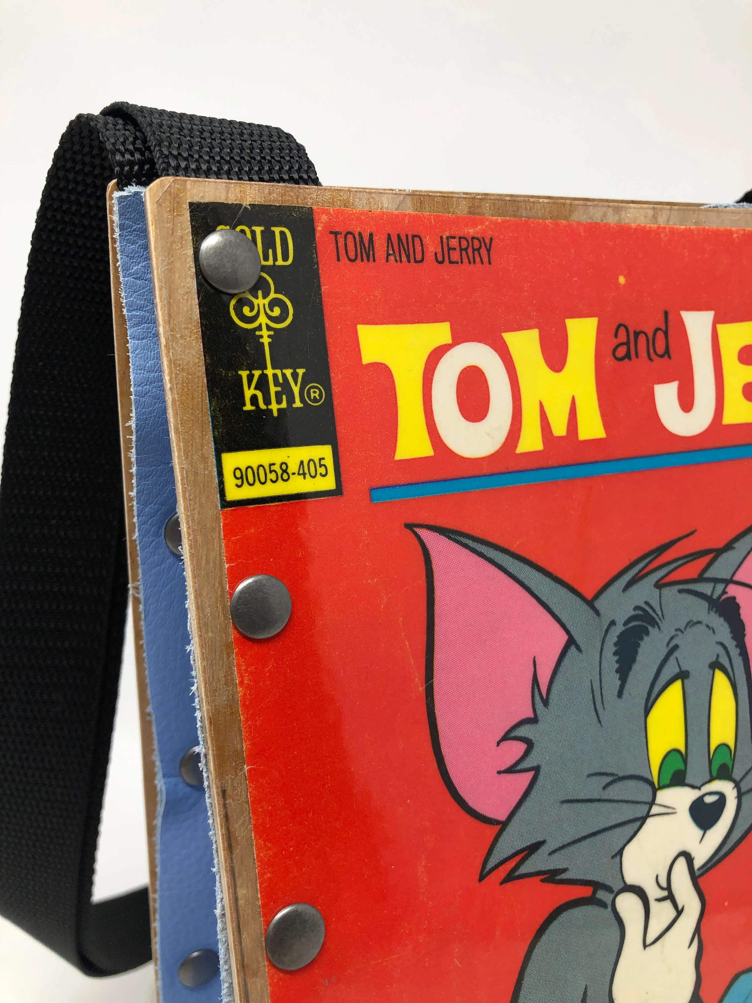 Vintage Gold Key Cartoon Comic Book Purse - Tom and Jerry May 1974