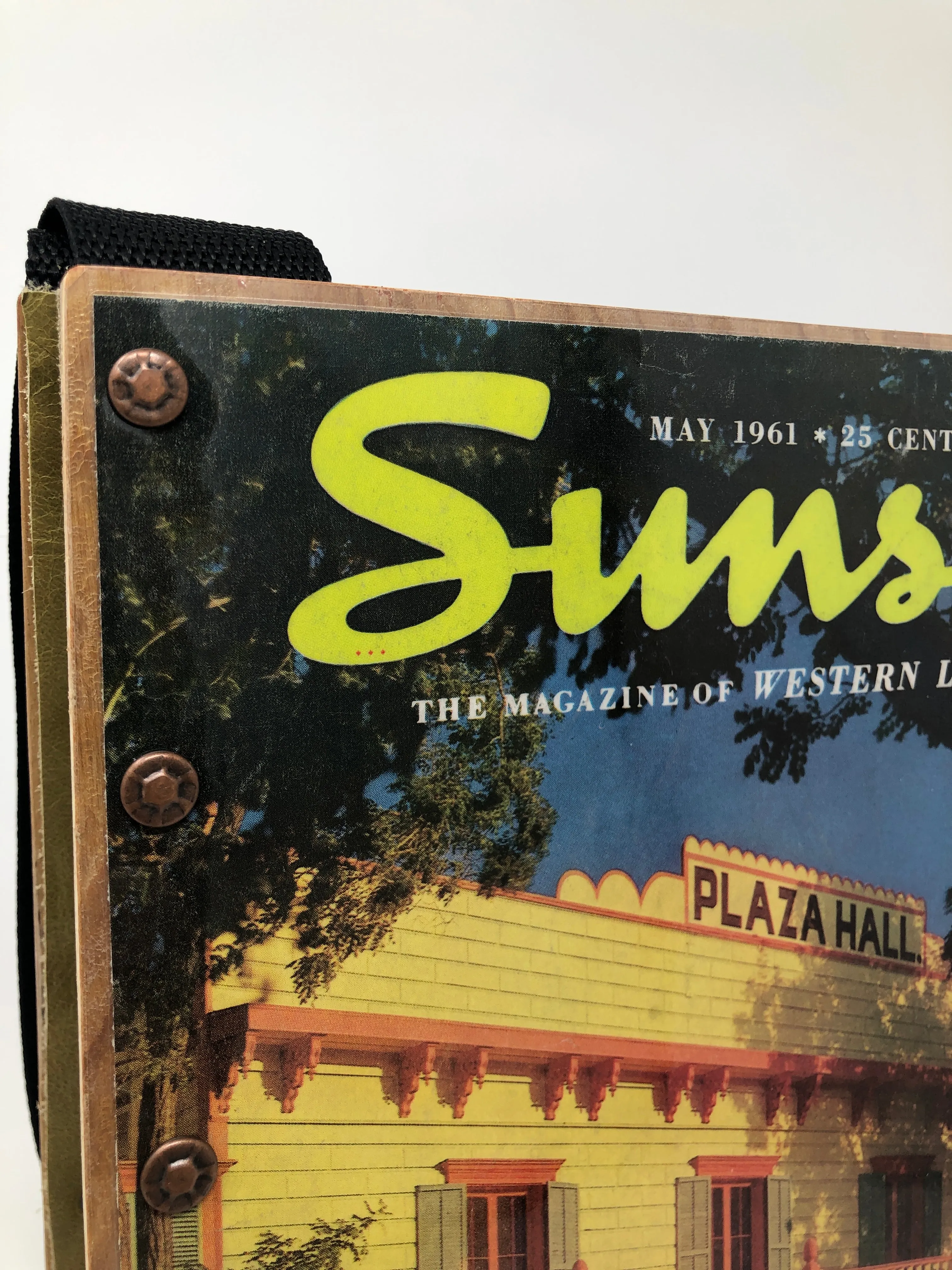 Vintage Graphics Magazine Purse - Sunset May 1961