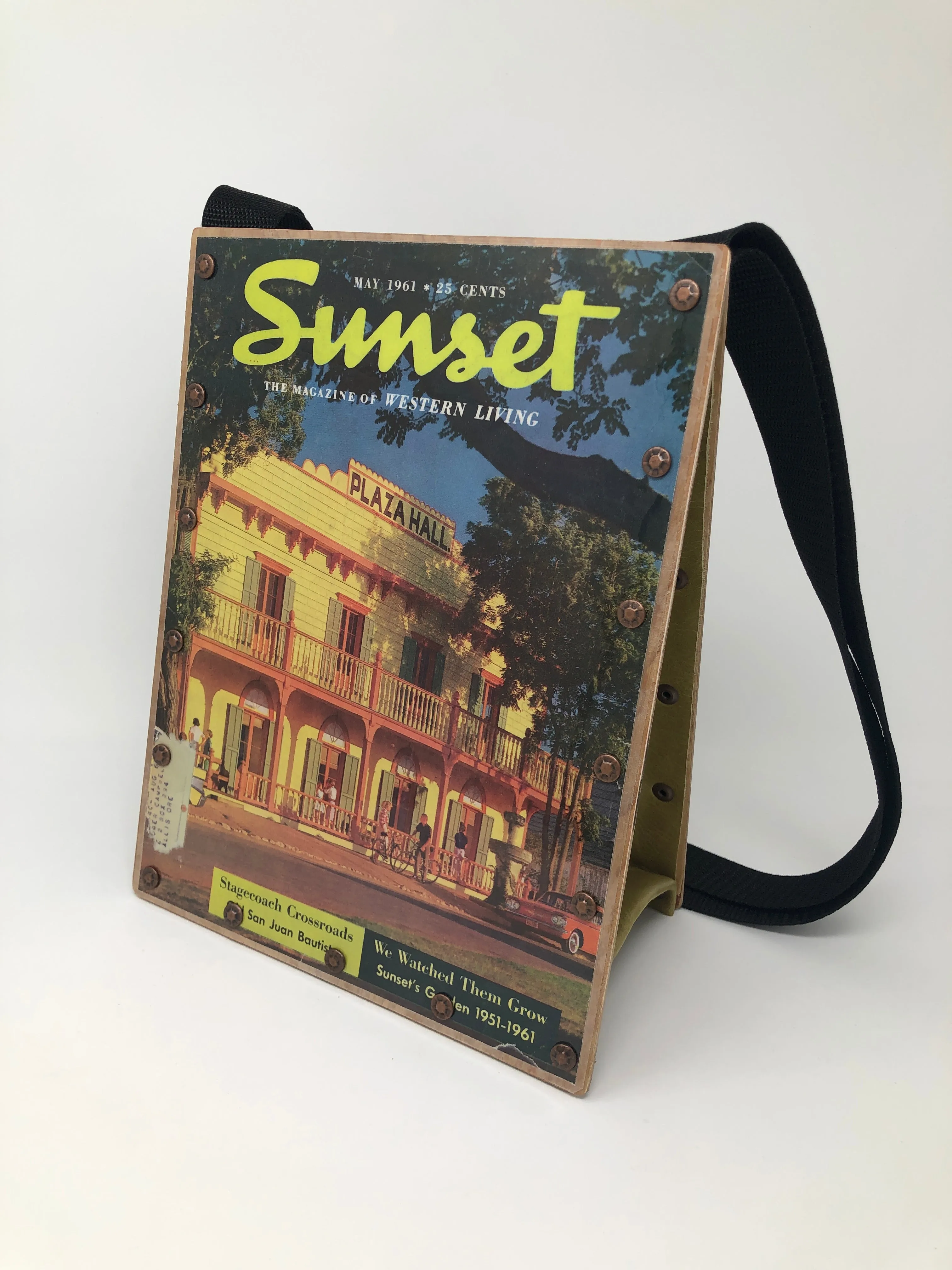 Vintage Graphics Magazine Purse - Sunset May 1961