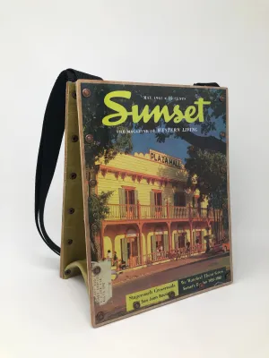 Vintage Graphics Magazine Purse - Sunset May 1961