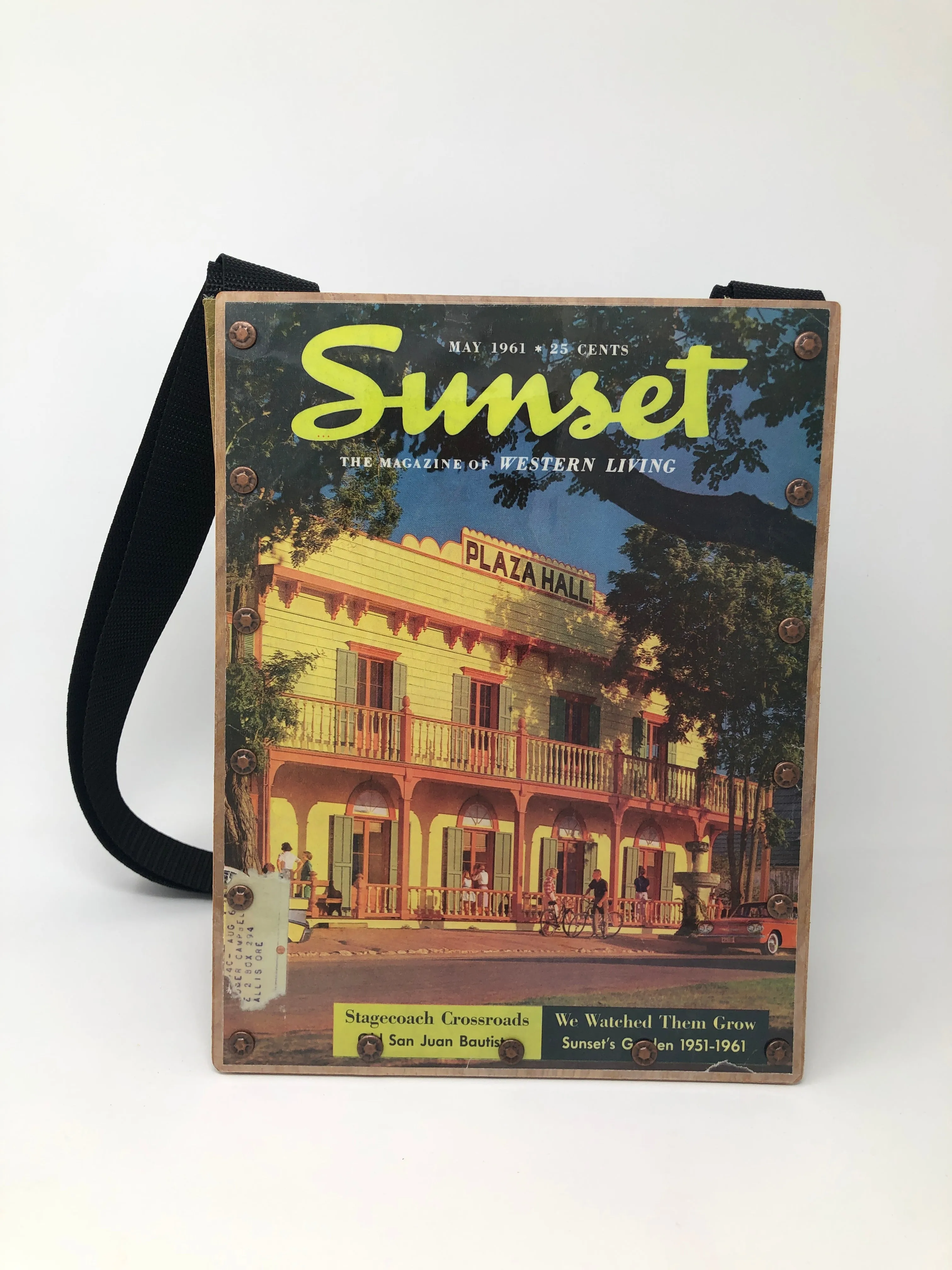 Vintage Graphics Magazine Purse - Sunset May 1961