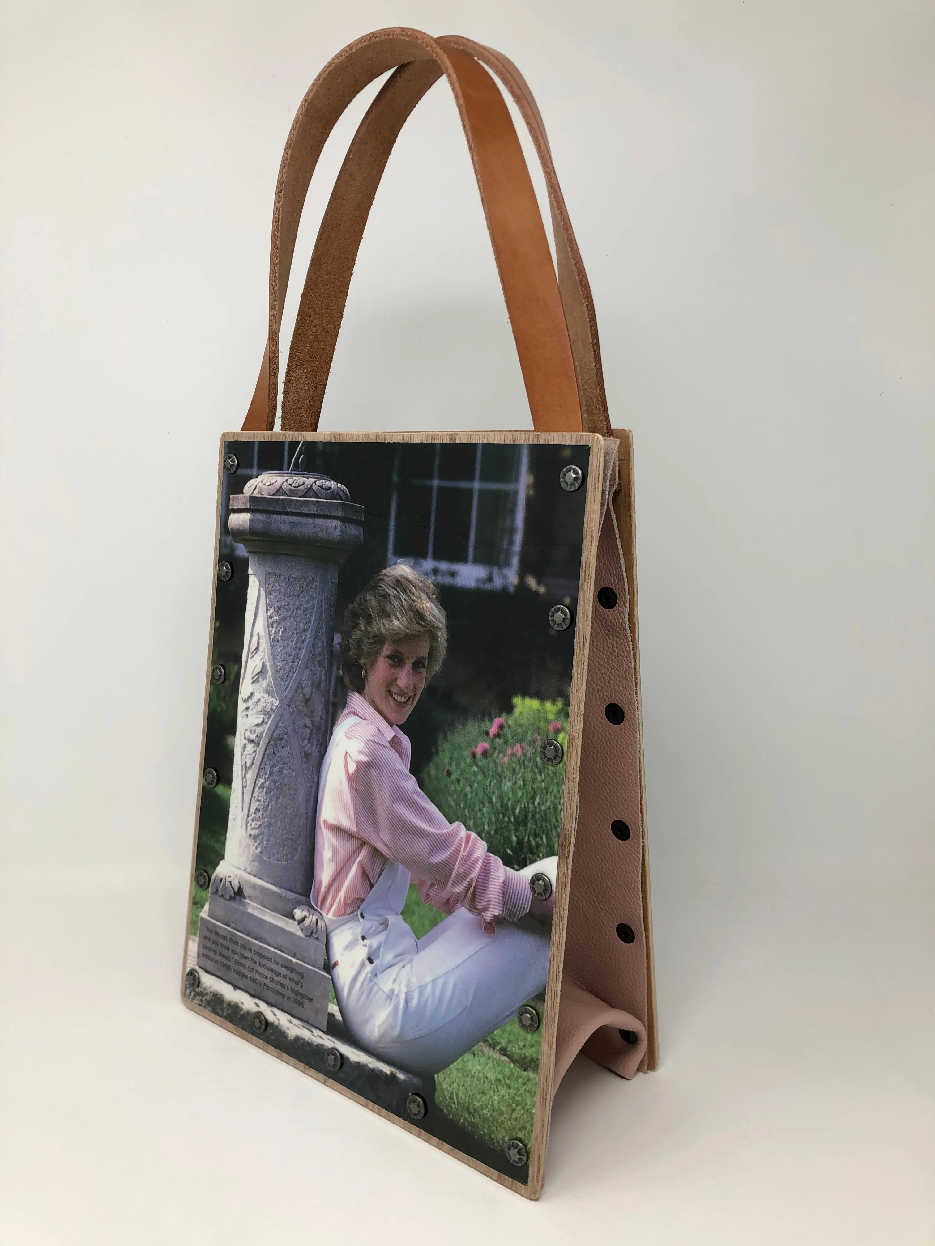 Vintage Graphics Purse - Iconic Women Princess Diana Early Years