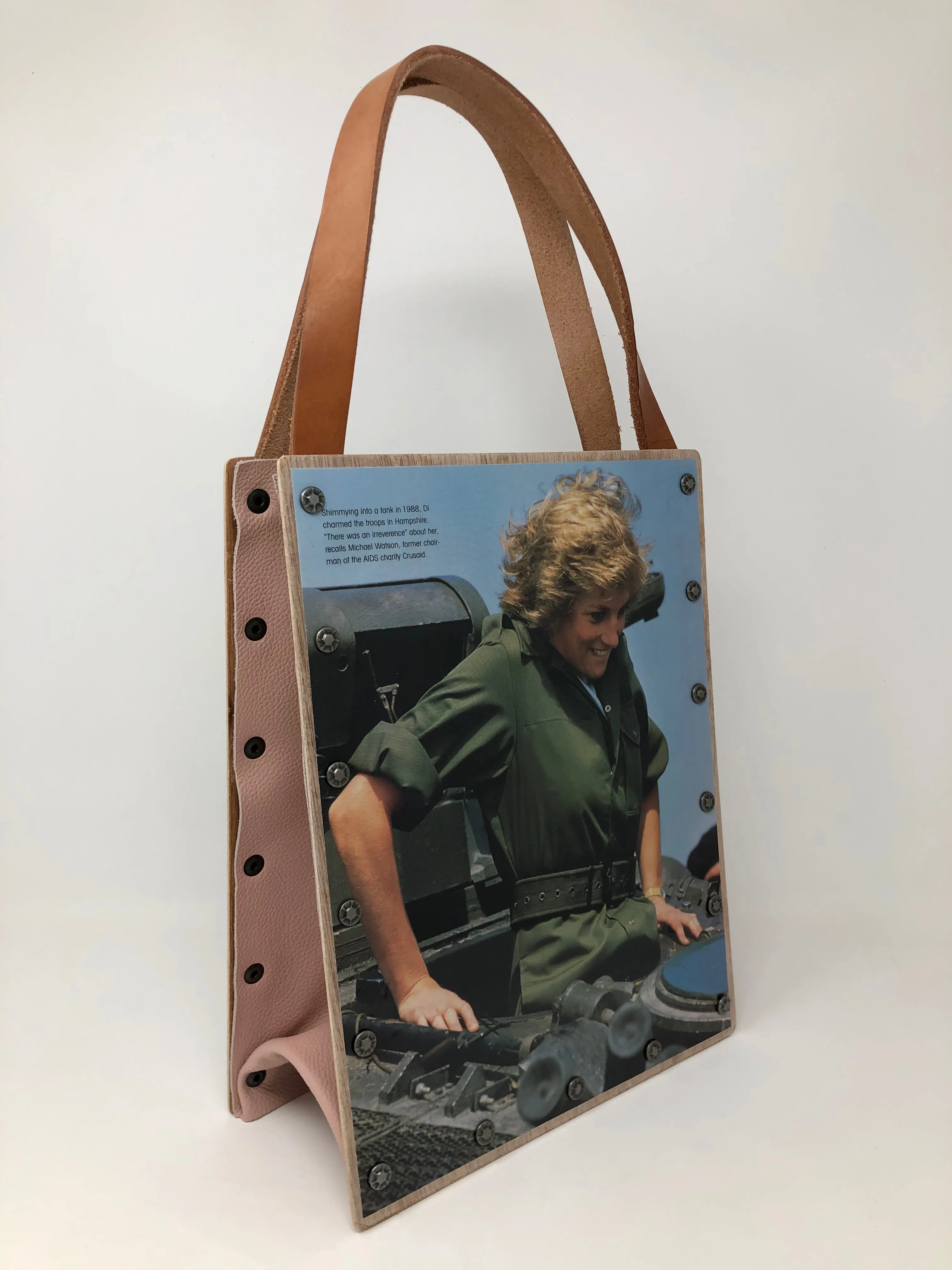 Vintage Graphics Purse - Iconic Women Princess Diana Early Years