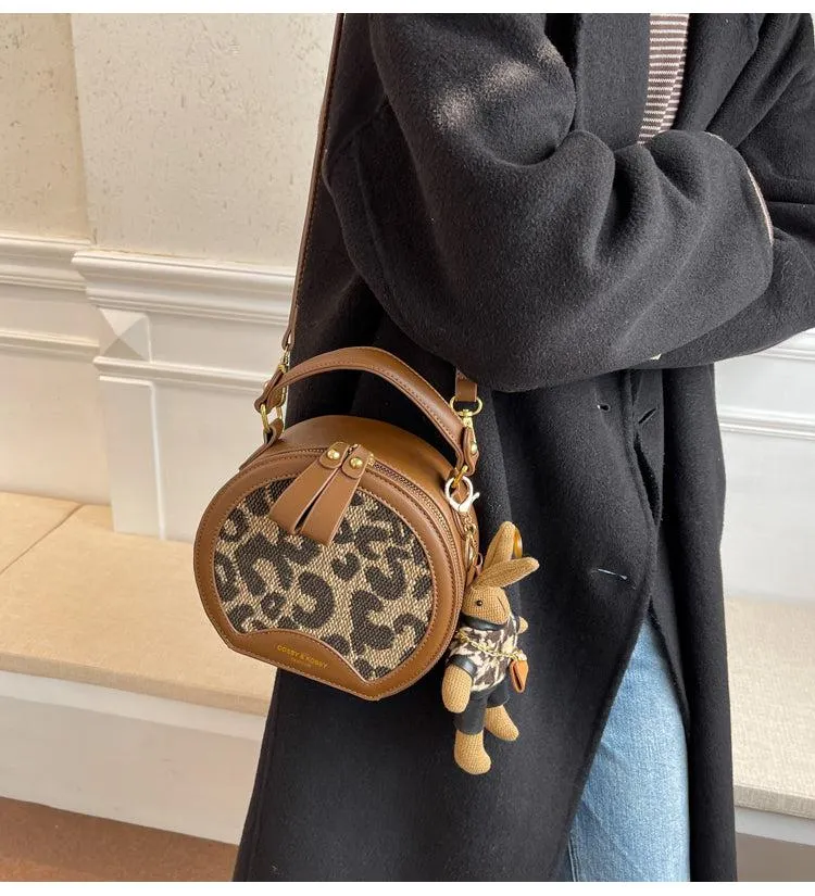 Vintage Round Crossbody Bag