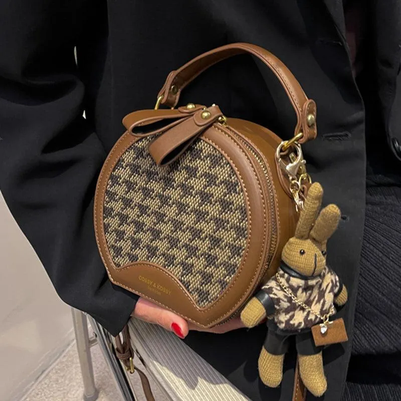 Vintage Round Crossbody Bag