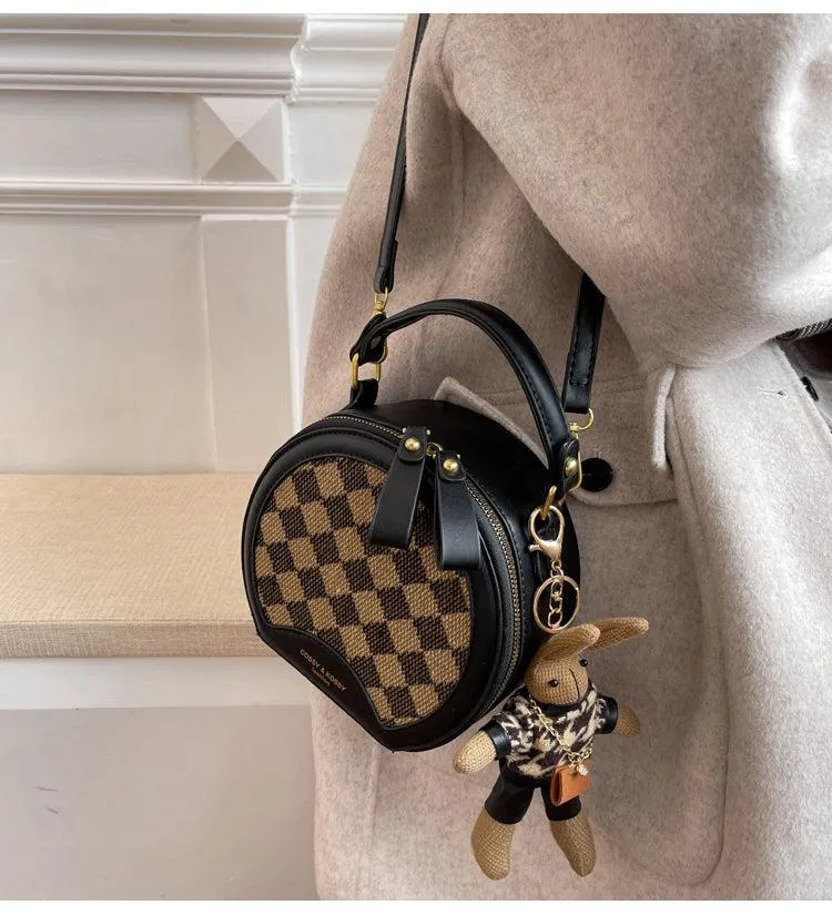 Vintage Round Crossbody Bag
