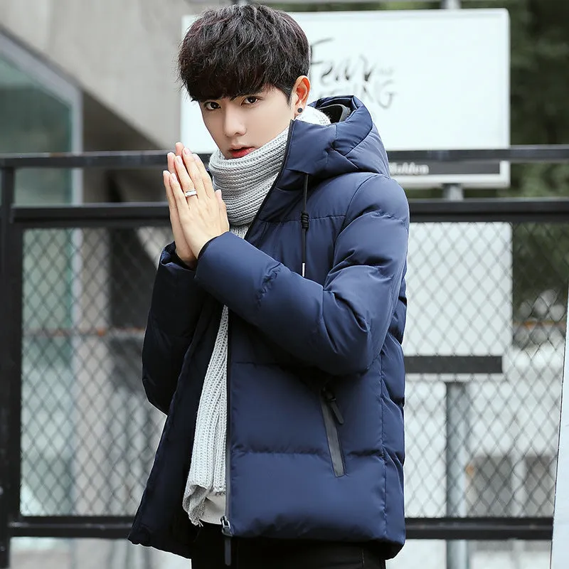 Warm down padded jacket Slim fashion padded jacket