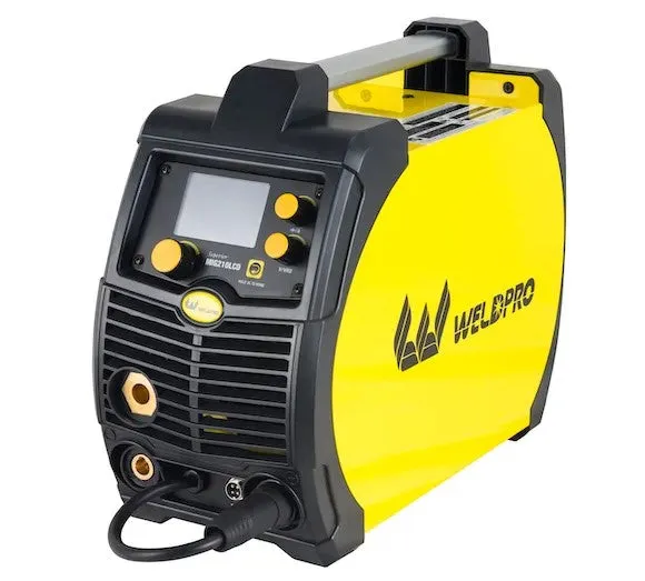 Weldpro MIG210LCD 5-in-1 Welder with 200 Amp LCD Inverter 120V/240V MIG/TIG/Flux Core/Stick L13007 New