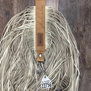 Western Mini Leather Fringe Strap 48" #22756